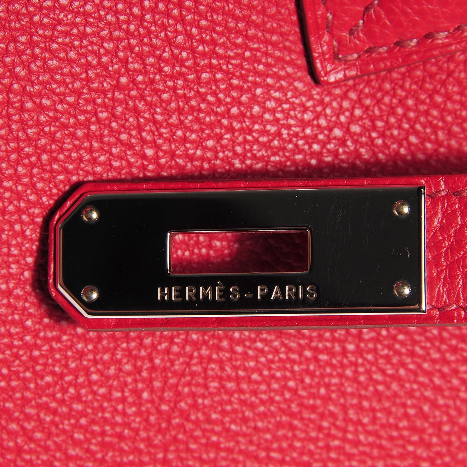 Hermes Togo Birkin 30 Rouge Garance 22 of 34