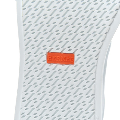 Hermes Calfskin Day Sneakers 37 White 7 of 9