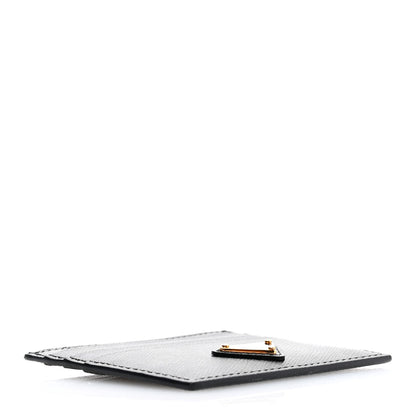 Prada Saffiano Triangle Card Case Black 4 of 7