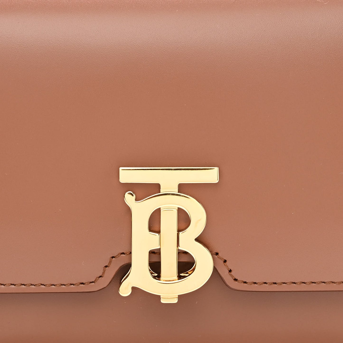 Calfskin TB Bum Bag Brown