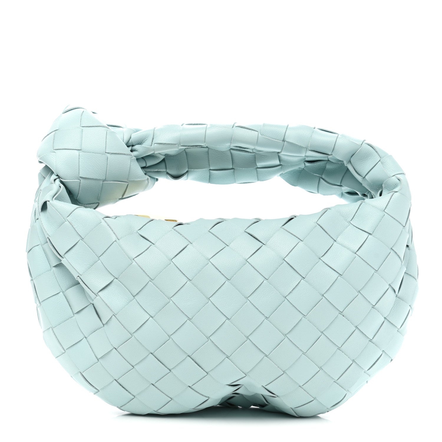 Bottega Veneta Nappa Intrecciato Mini Jodie Teal Washed 1 of 10