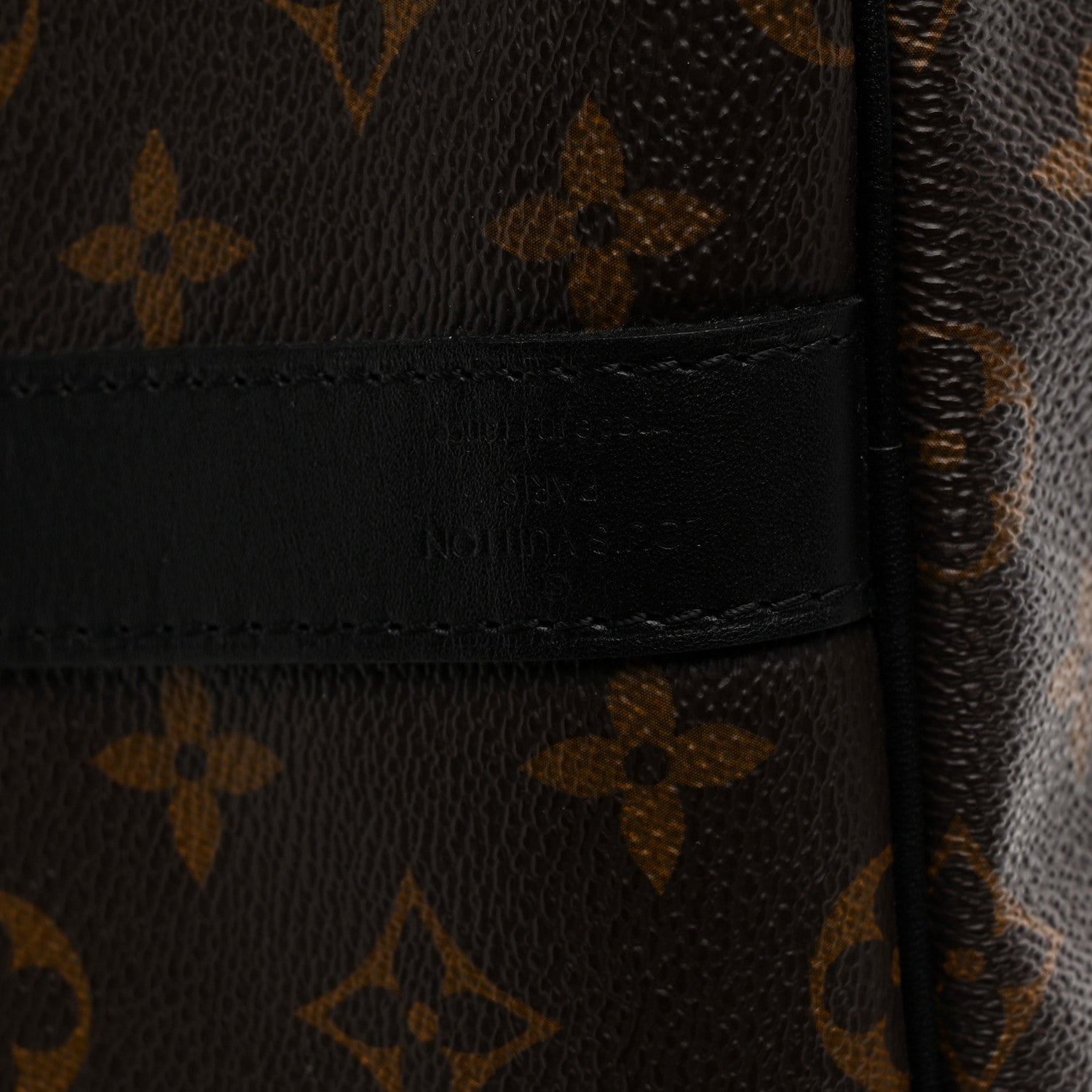 Louis Vuitton Monogram Macassar Keepall Bandouliere 55 5 of 9