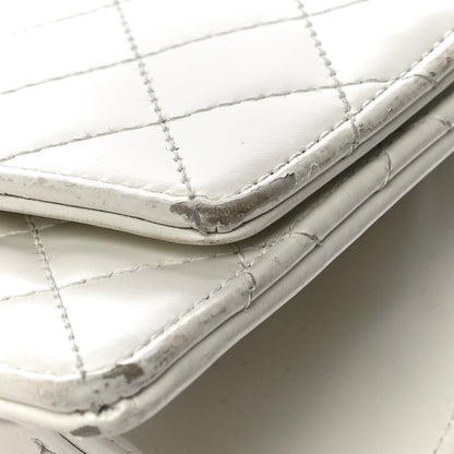 Chanel Glazed Calfskin Quilted Small Flap White 11 of 19