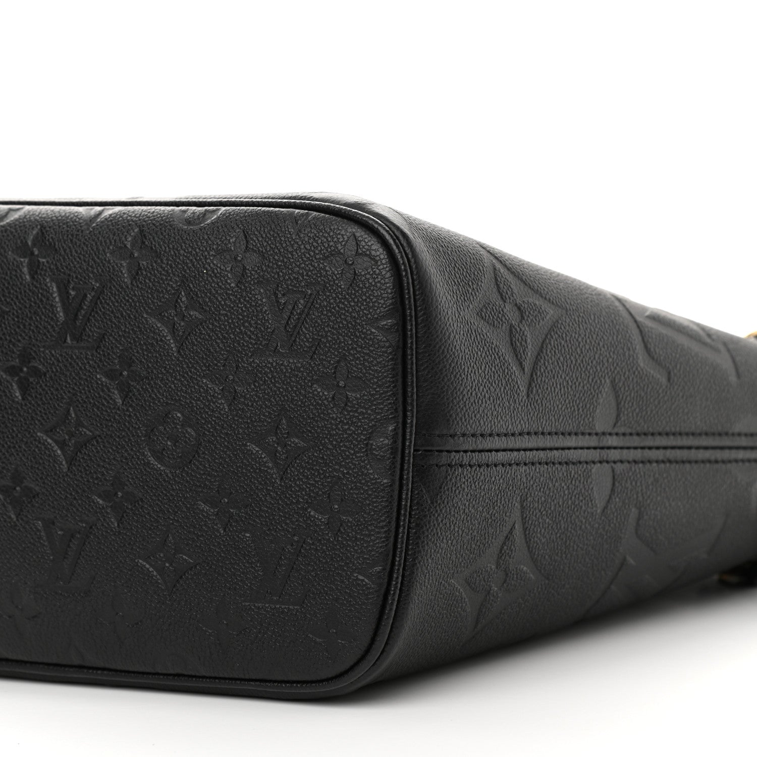 Louis Vuitton Empreinte Monogram Giant Neverfull MM Black 11 of 12