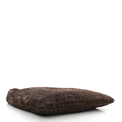 Bottega Veneta Suede Intrecciato Small Hop Fondant 4 of 10