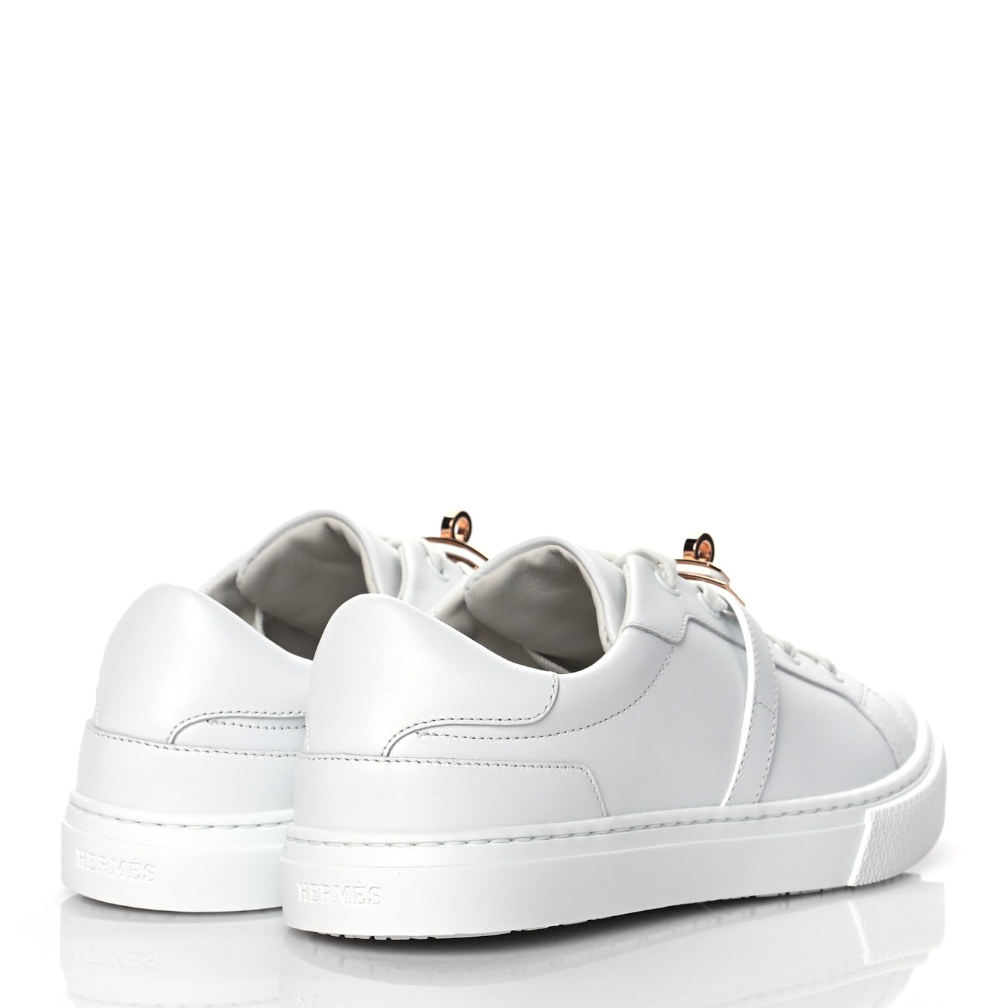 Calfskin Day Sneakers 37.5 White