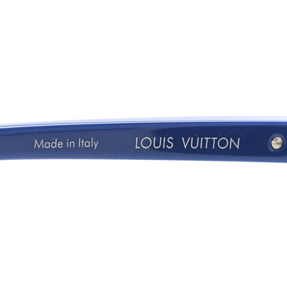 Louis Vuitton Audace Sunglasses Blue White Z0437W 5 of 8