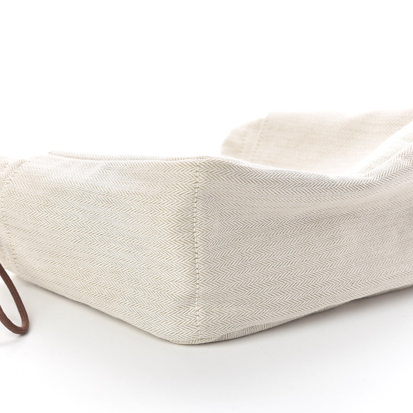 Canvas Barenia Fourbi 25 MM Pouch Naturel Fauve