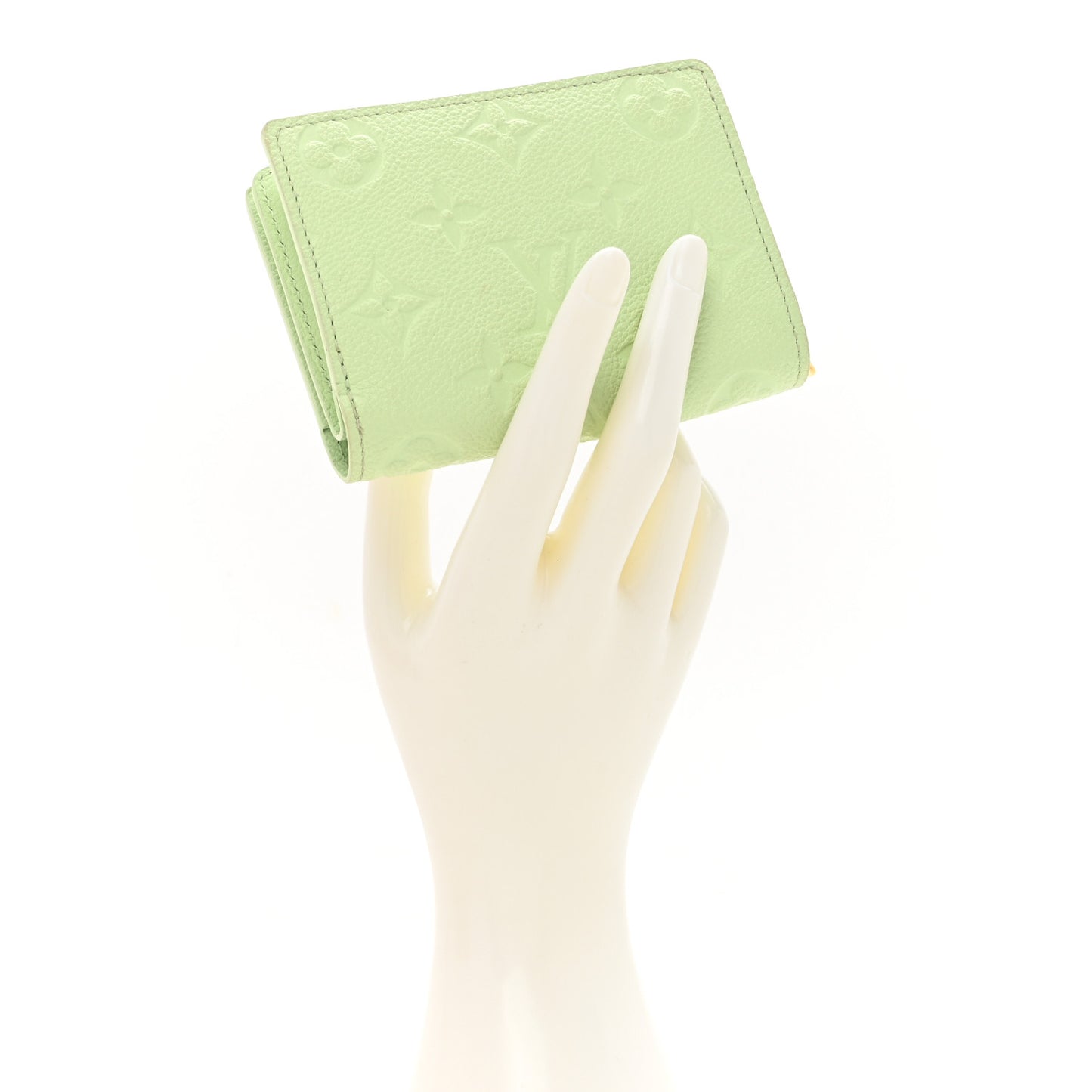 LV x TM Empreinte Monogram Multicolor Clea Wallet Green Tea