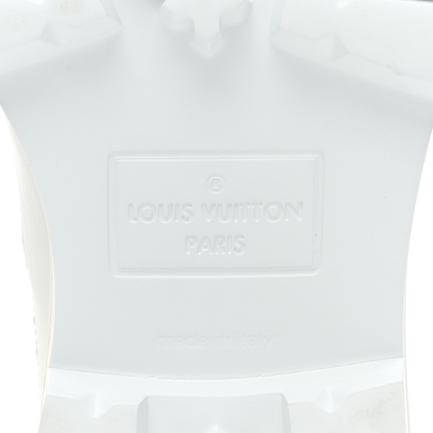 Louis Vuitton Rubber Monogram Embossed Neoprene Mens Landscape