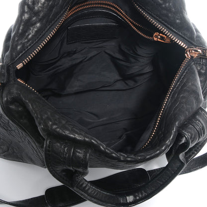 Alexander Wang Leather Rocco w Rose Gold Hardware Black 6 of 7