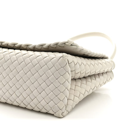Bottega Veneta Nappa Intrecciato Patti Top Handle Bag Chalk 10 of 10