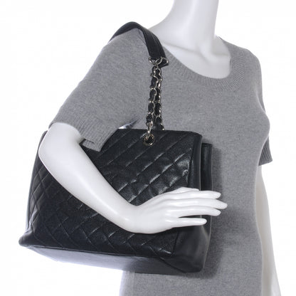 Chanel Caviar Grand Shopping Tote GST Black 2 of 7