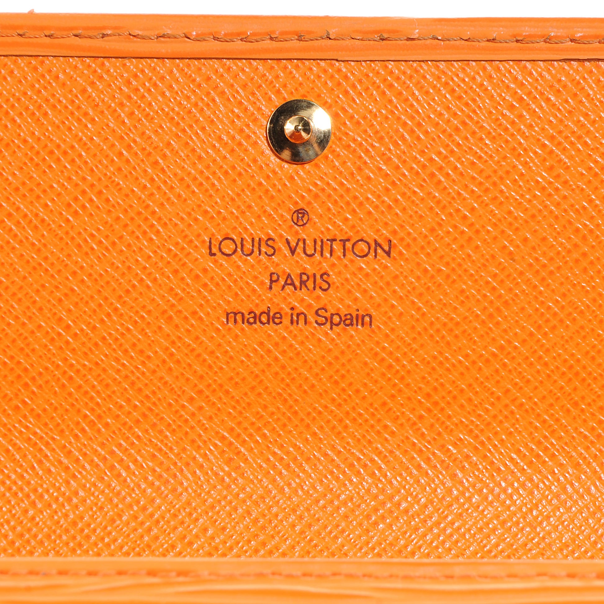 Louis Vuitton Epi Porte Tresor International Wallet Mandarin 6 of 7