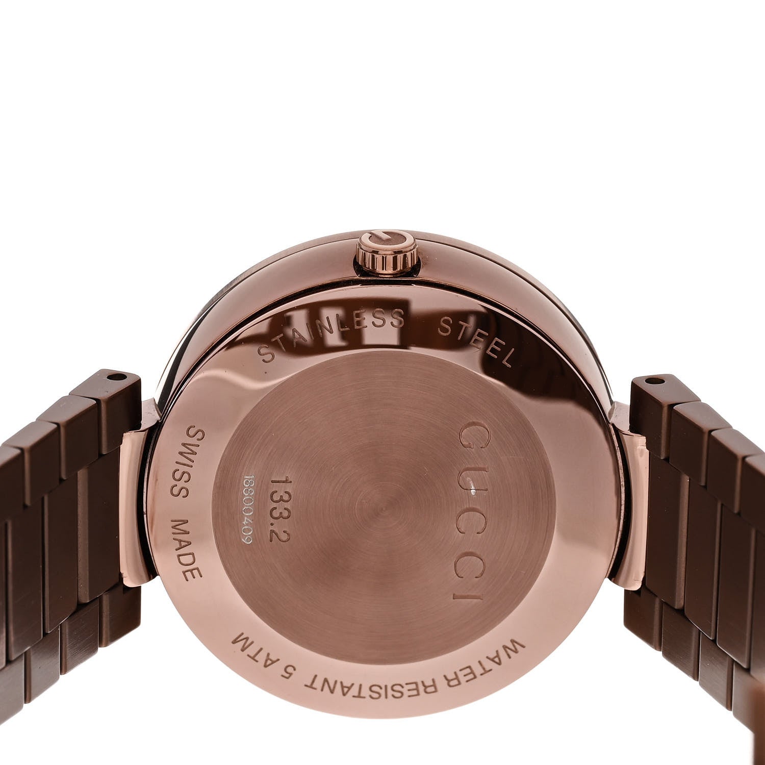 Gucci Stainless Steel 42mm Interlocking Quartz Watch Grey 4 of 4