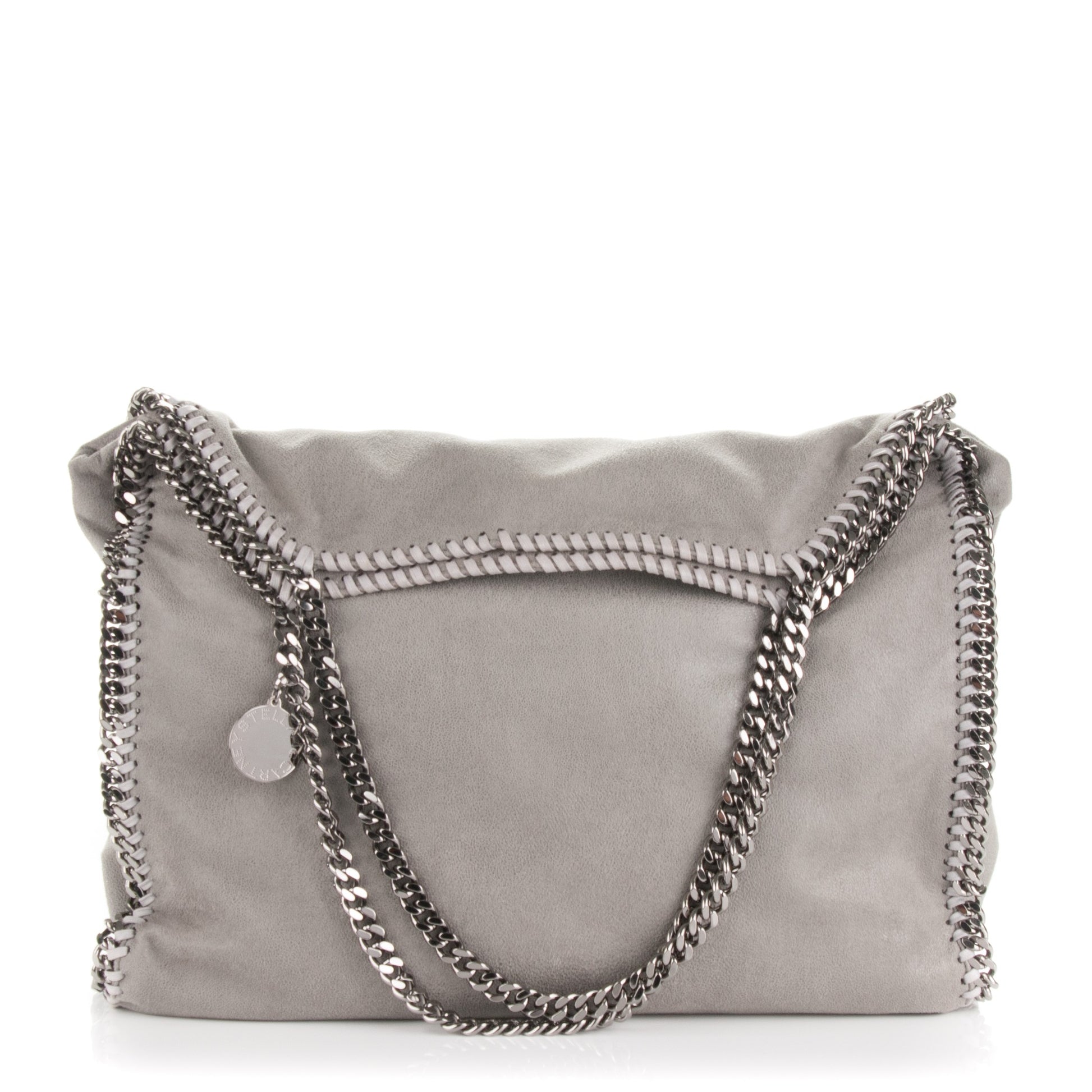 Stella McCartney Shaggy Deer Big Falabella Tote Grey 1 of 9