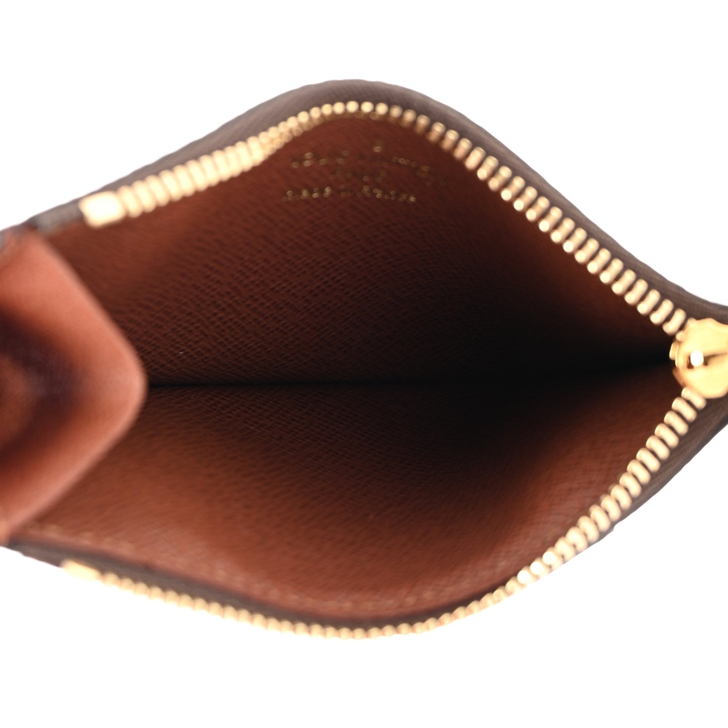 Monogram Zipped Romy Card Holder