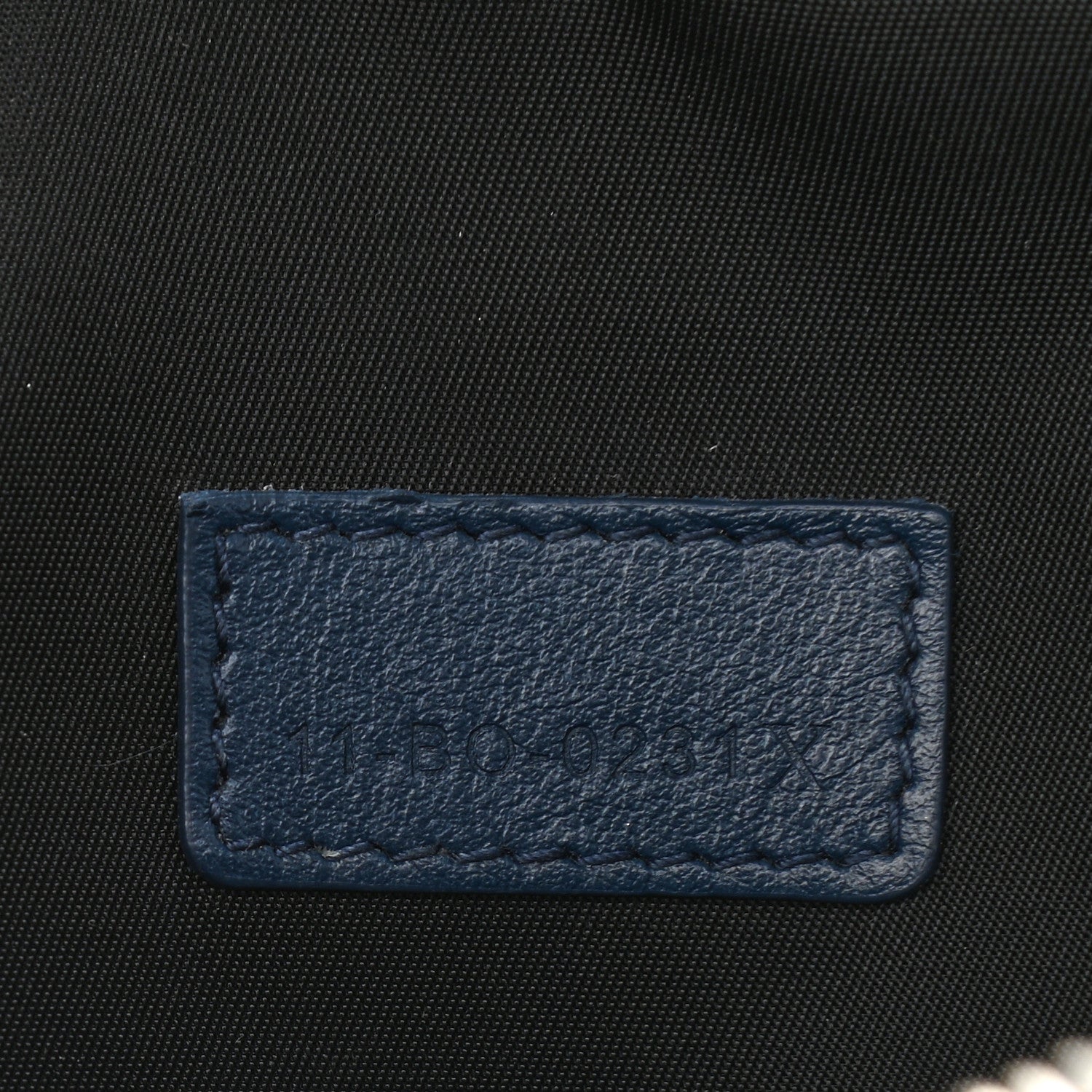 Christian Dior Calfskin Oblique Galaxy Perforated World Tour Messenger Pouch Blue White 7 of 10