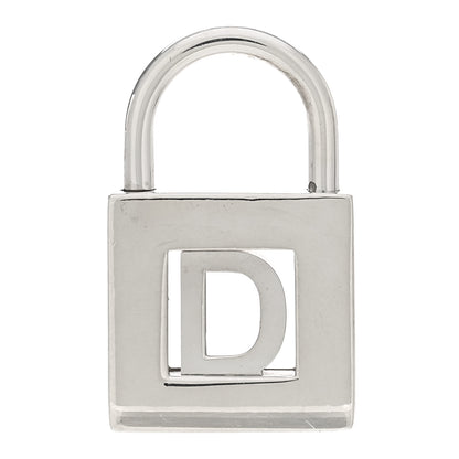 Tiffany Sterling Silver Letter D Lock Charm Pendant 1 of 3