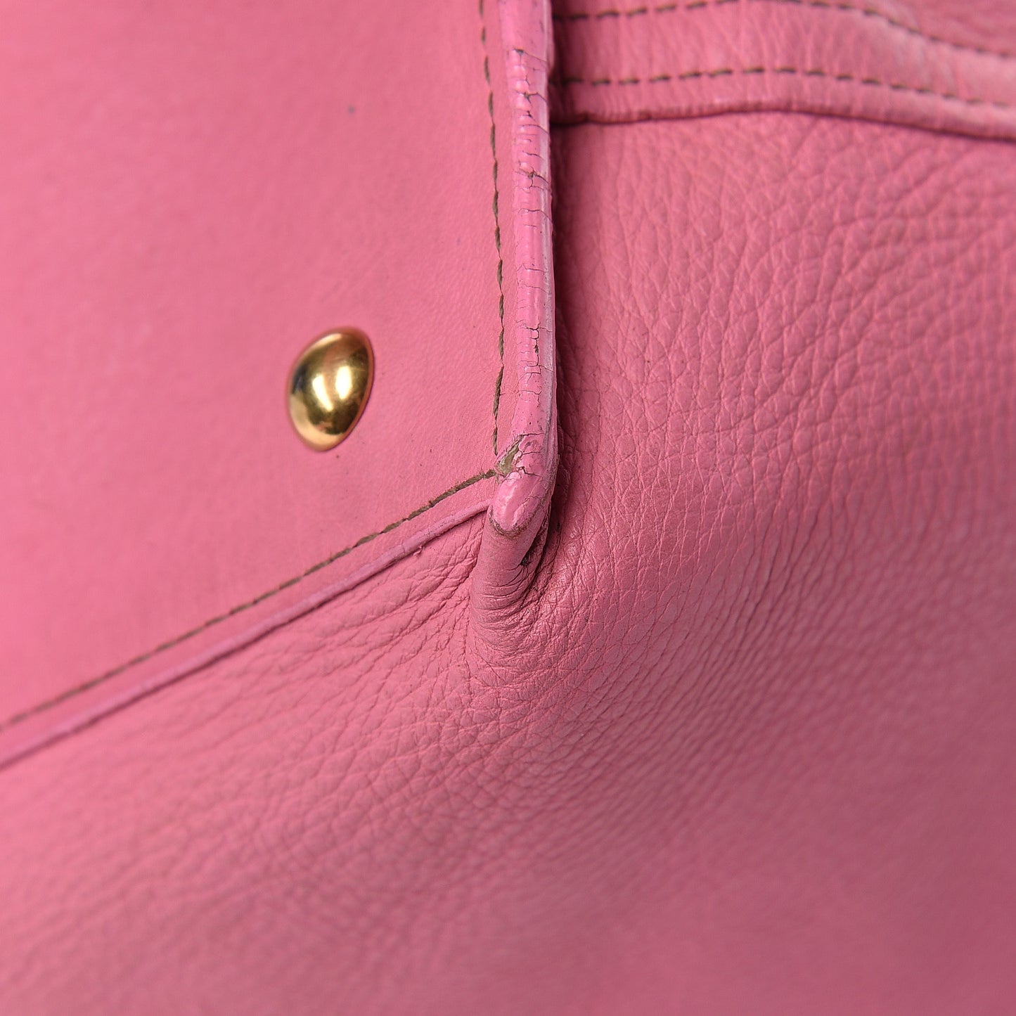 Calfskin Medium Neo Double Reversible Tote Dark Beige Pink