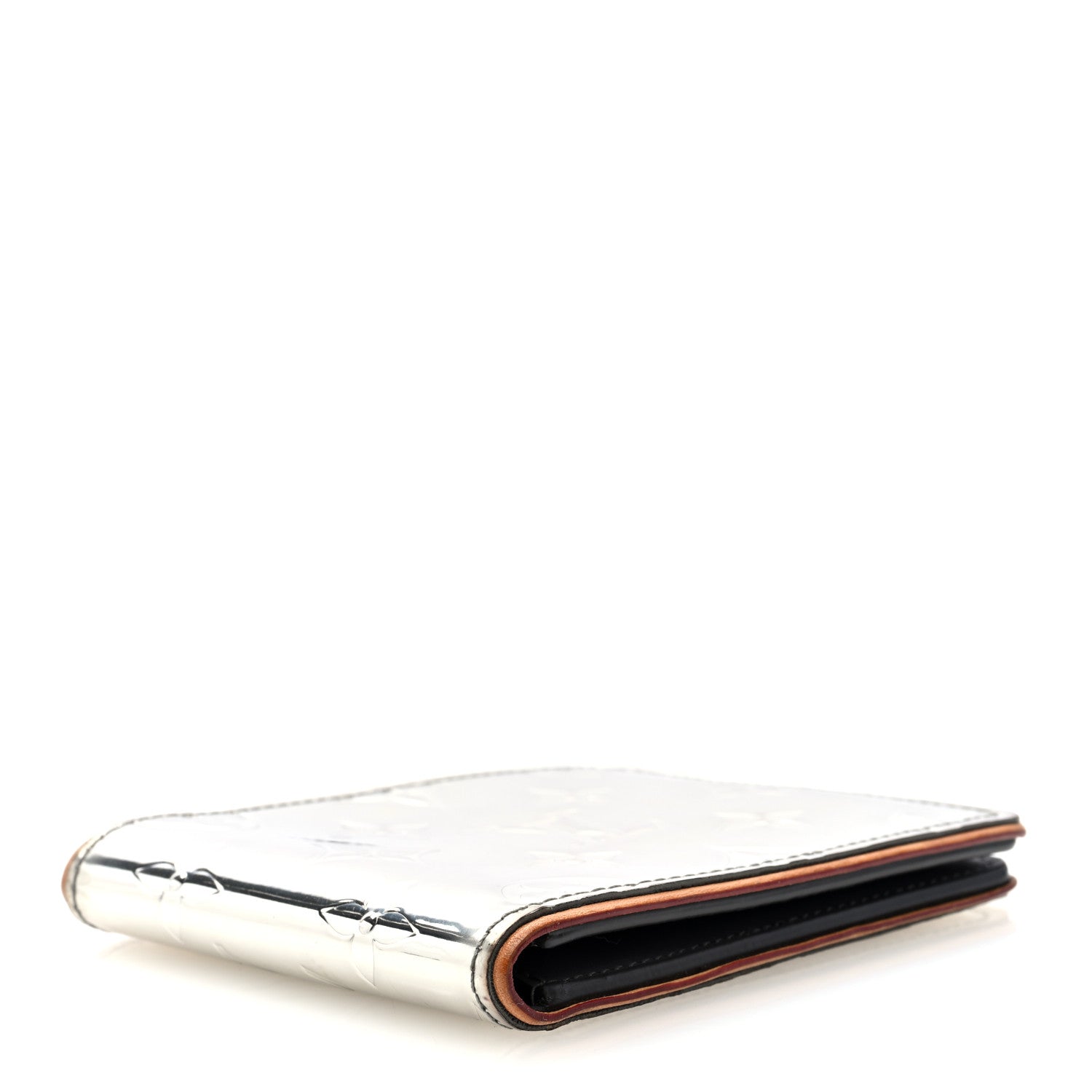 Louis Vuitton Monogram Mirror Slender Wallet Silver 4 of 6