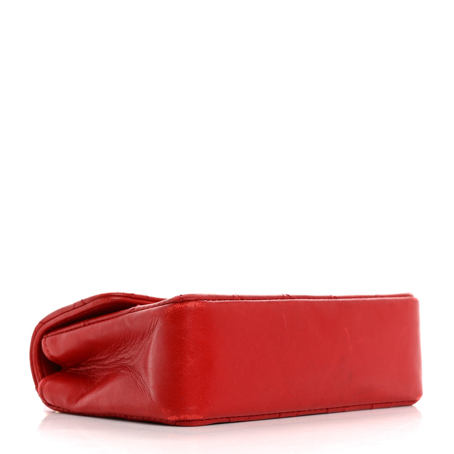 Chanel Lambskin Quilted Extra Mini Flap Red 4 of 15
