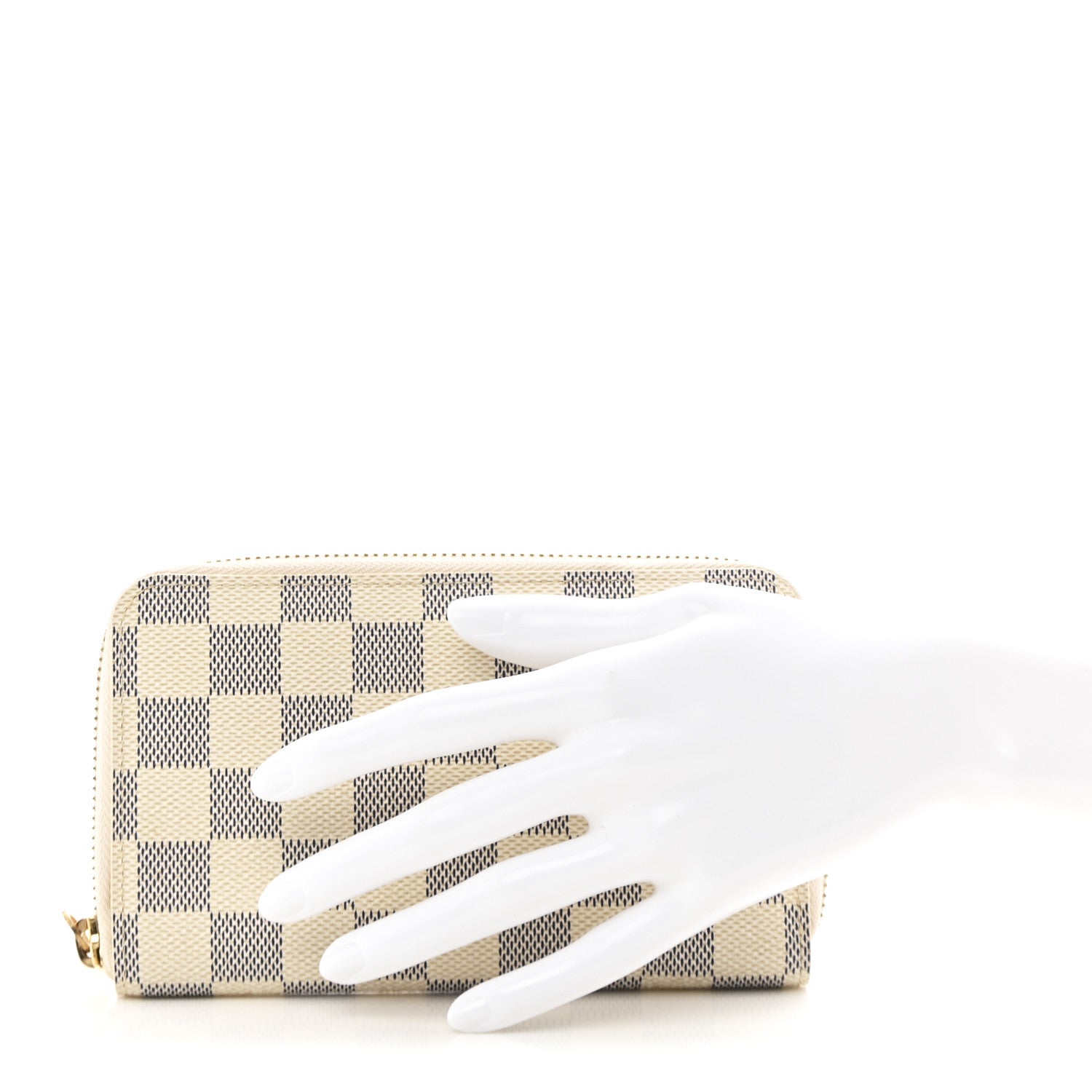 Louis Vuitton Damier Azur Compact Zippy Wallet 2 of 8