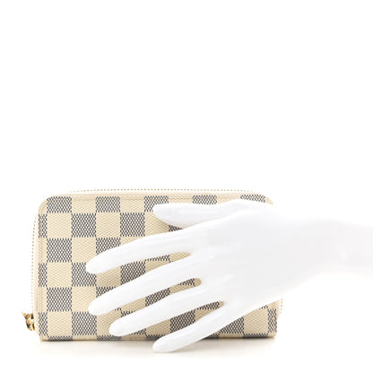 Louis Vuitton Damier Azur Compact Zippy Wallet 2 of 8