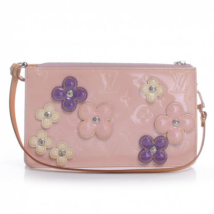 Louis Vuitton Vernis Lexington Fleurs Pochette Pink 1 of 7