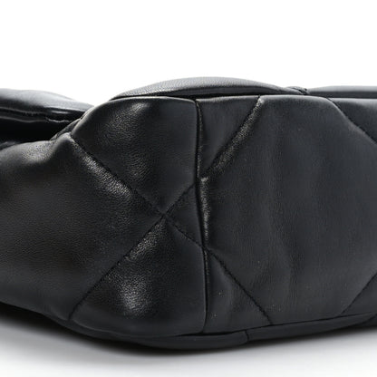 Chanel Lambskin Quilted Medium Chanel 19 Flap Black 9 of 9