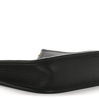 Hermes Taurillon Clemence Evelyne TPM Black 9 of 11