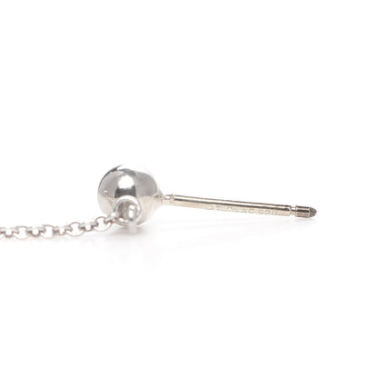 Tiffany Sterling Silver 10mm HardWear Ball Drop Earrings 4 of 4