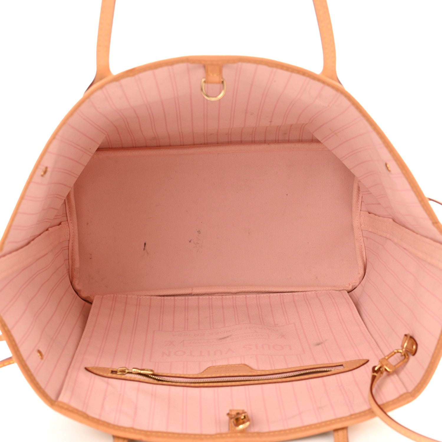 Louis Vuitton Damier Azur Neo Neverfull MM Rose Ballerine 5 of 11
