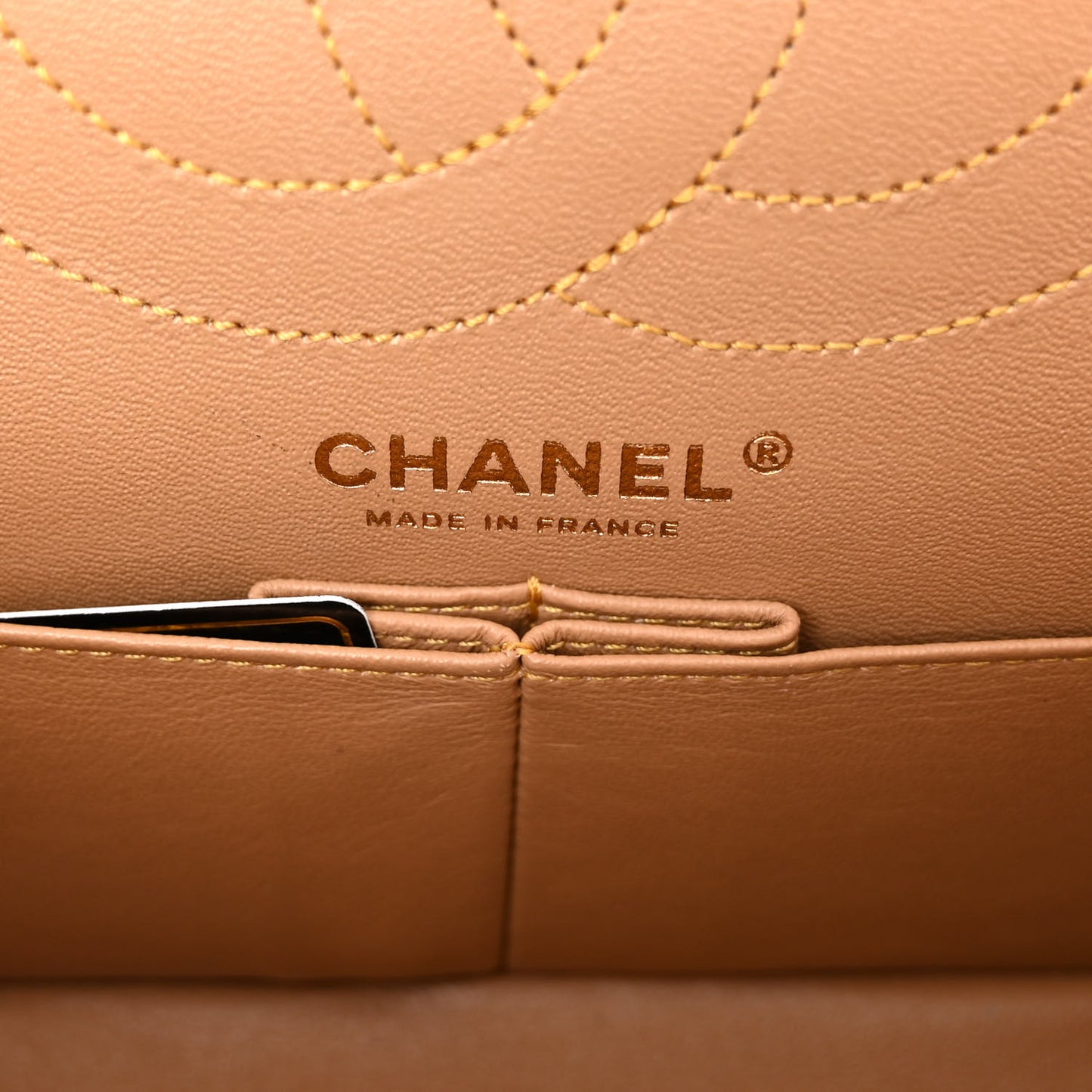 Velvet Quilted 2.55 Reissue 225 Flap Gold