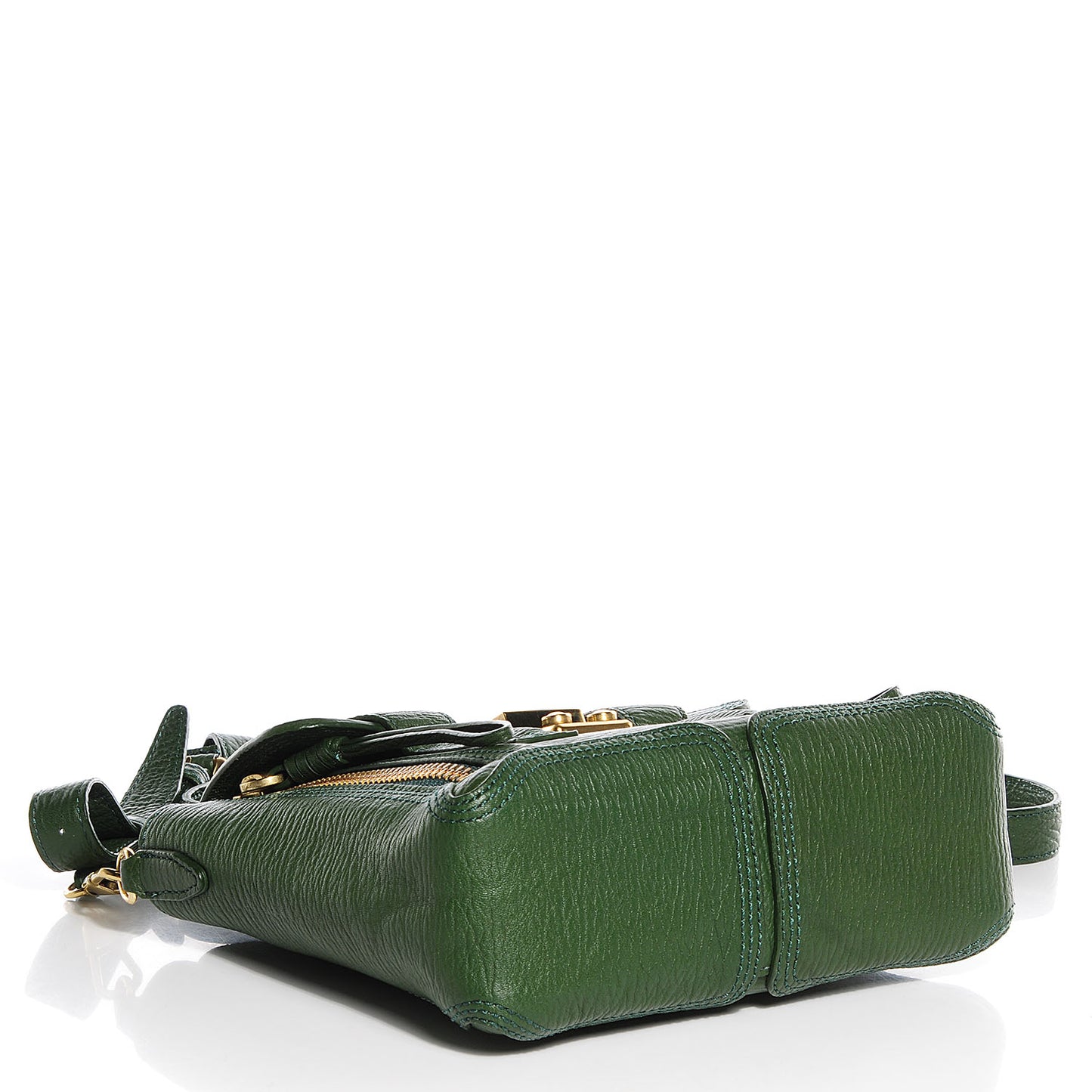 3.1 Leather Mini Pashli Satchel Jade