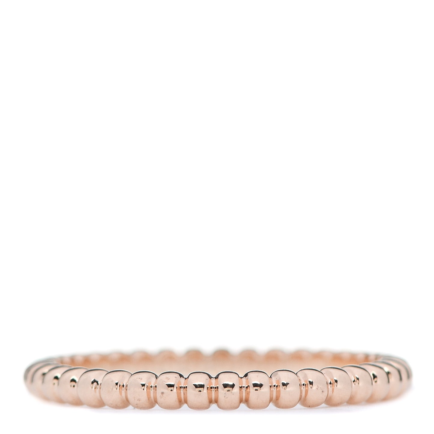 18K Rose Gold Small Perlee Ring 56 7.5