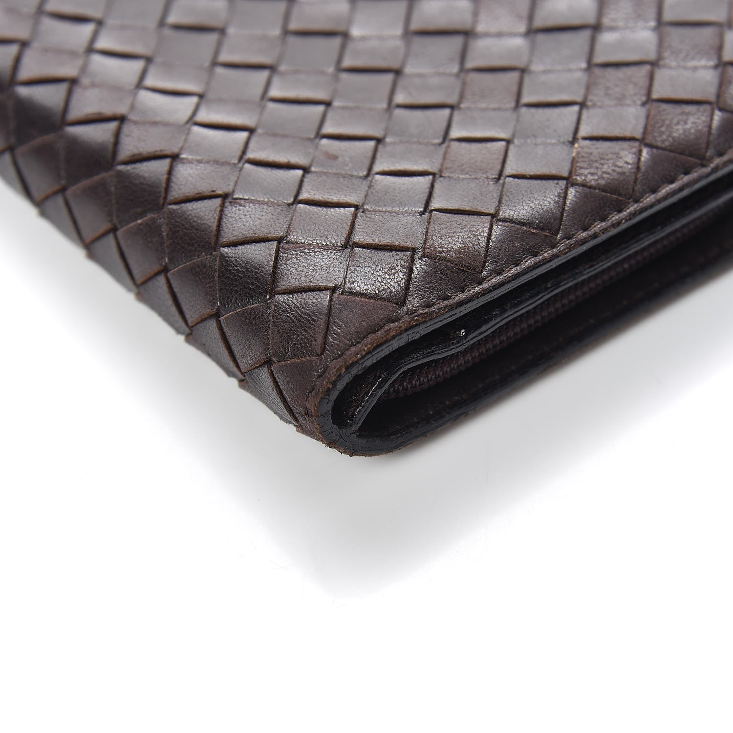 Bottega Veneta Nappa Intrecciato Continental Wallet Ebano 8 of 13