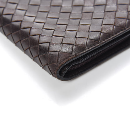 Bottega Veneta Nappa Intrecciato Continental Wallet Ebano 8 of 13