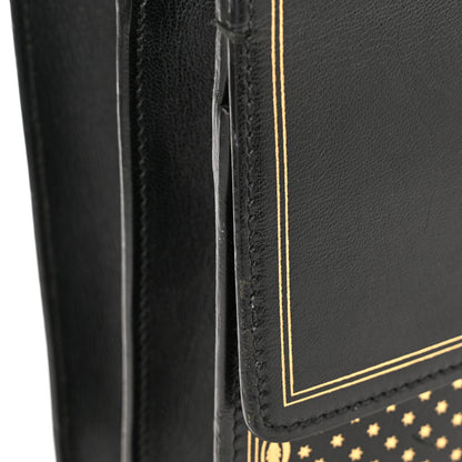 Gucci X SEGA Calfskin GUCCY Stars Medium Dionysus Shoulder Bag Black Gold 21 of 21