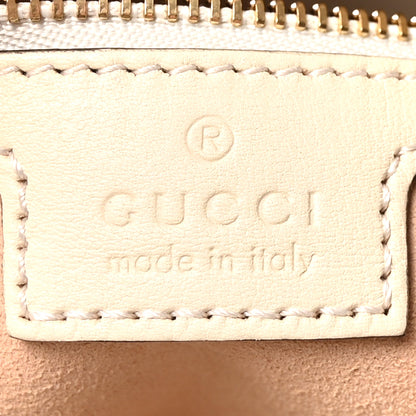 Gucci GG Supreme Monogram Medium Padlock Tote White 6 of 10