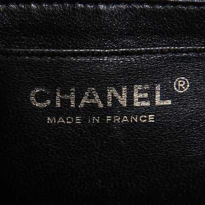 Chanel Caviar Quilted Jumbo Single Flap Black 9 of 10