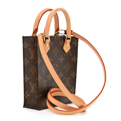 Louis Vuitton Monogram Petit Sac Plat 2 of 9