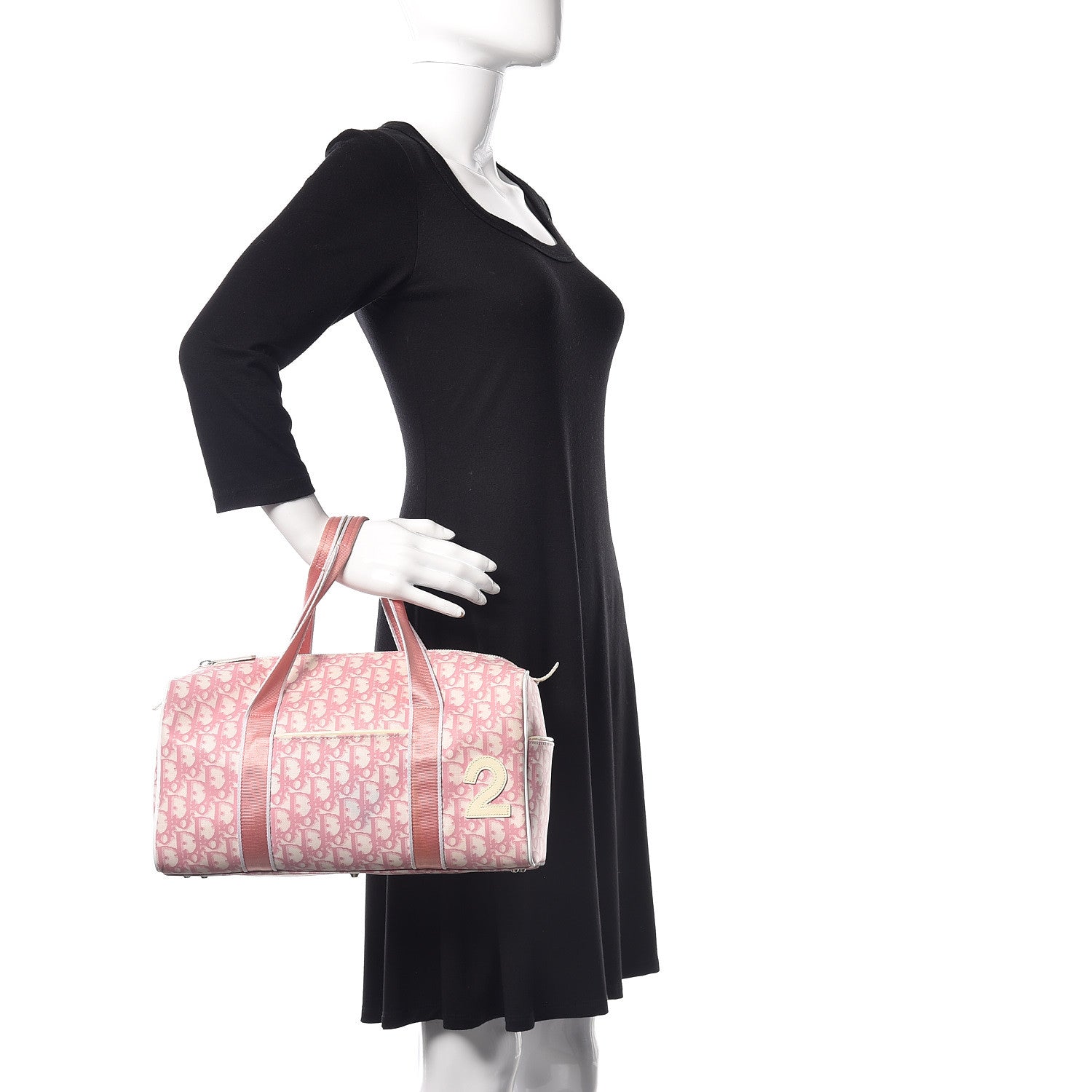 Christian Dior Monogram Girly Bag Pink 2 of 18