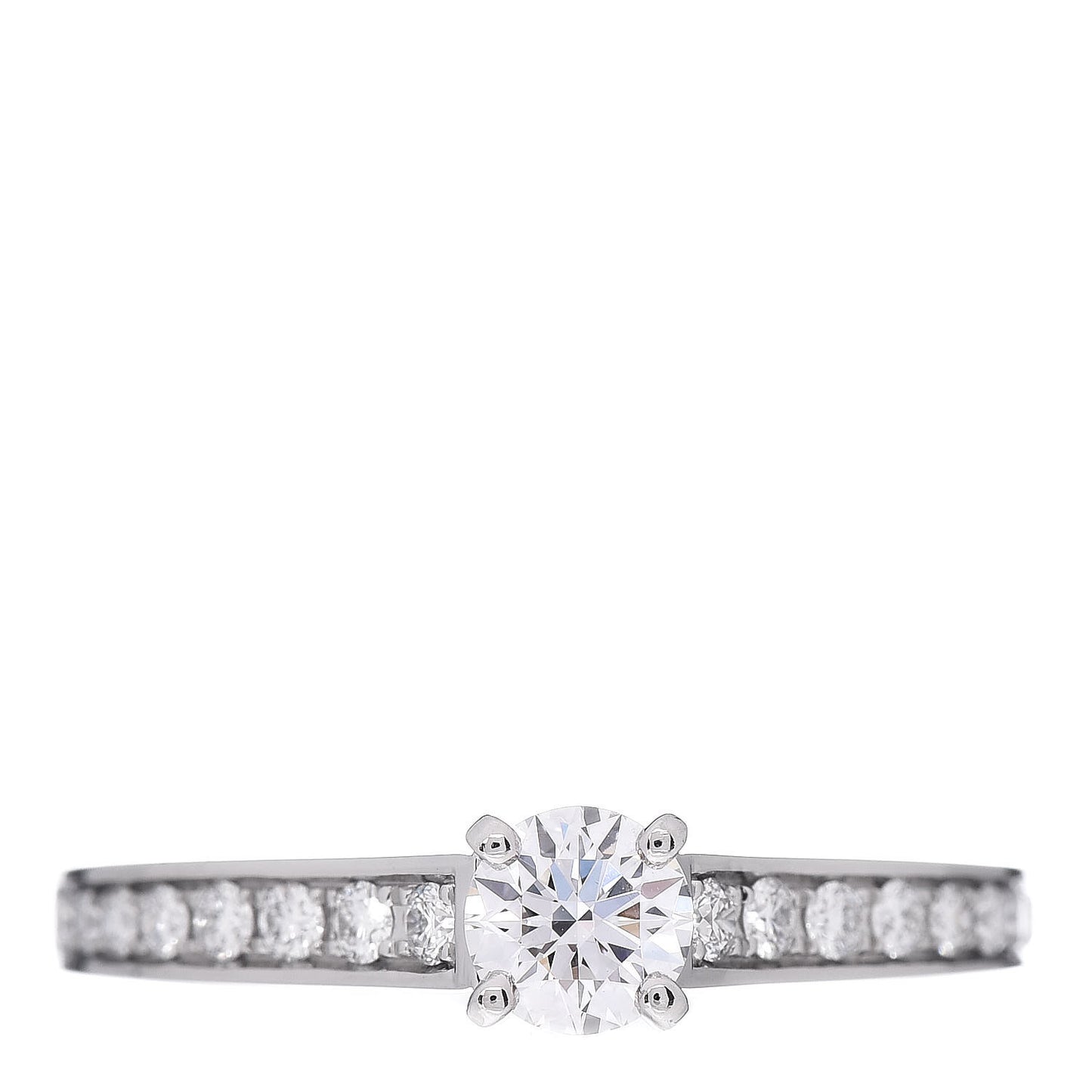 Platinum Diamond .32ct 1895 Solitaire Engagement Ring 52 6