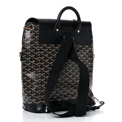 Goyard Goyardine Calfskin Alpin MM Backpack Black 3 of 21