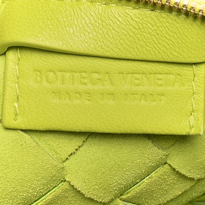 Bottega Veneta Nappa Intrecciato Medium Turn Pouch Acid Kiwi 6 of 9