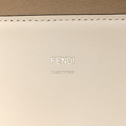 Fendi Vitello King Plexiglass Medium Fendi Sunshine Shopper Tote White Ice 6 of 9