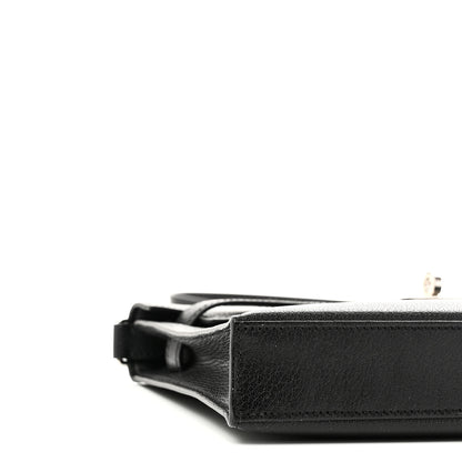Hermes Chevre Chamkila Kelly Elan Black 9 of 10