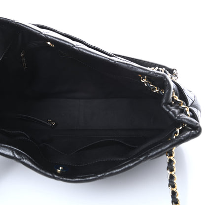 Chanel Caviar Quilted Timeless CC Soft Tote Black 5 of 12