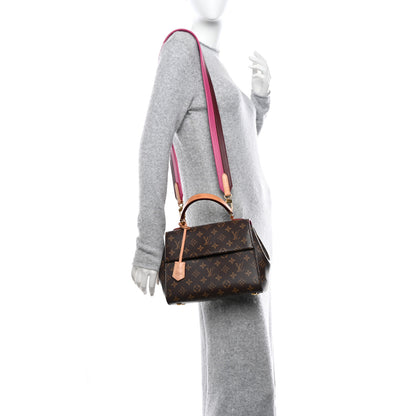 Louis Vuitton Monogram Cluny BB Bordeaux Fuchsia 2 of 11